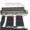 connecting reinforcement of FFC or FPC to board connector by uv activated glue UAH-810